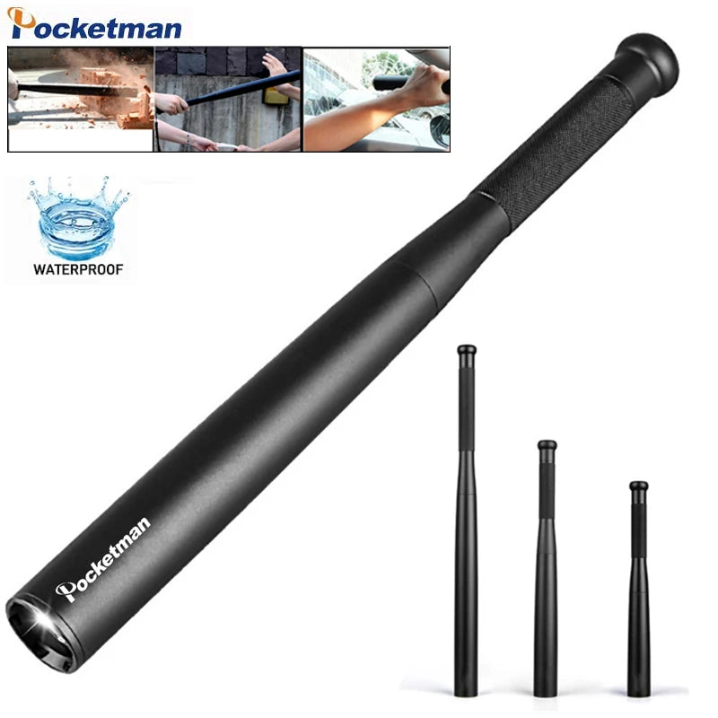 Portable Baseball Bat LED Flashlight