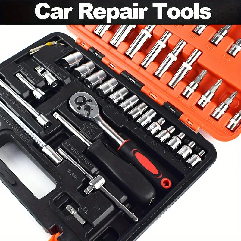 53-Piece Car Repair Tool