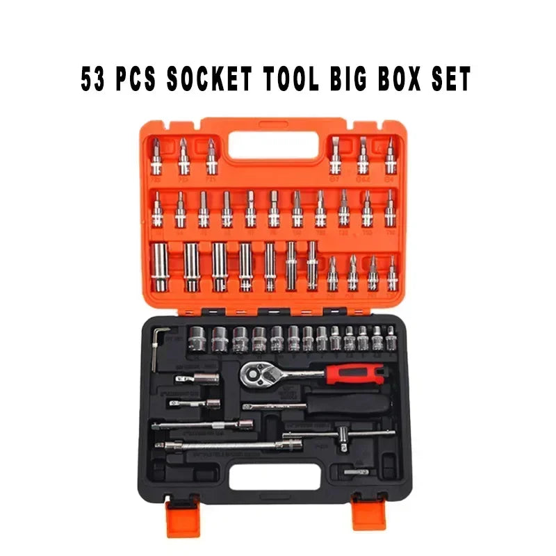 53-Piece Car Repair Tool